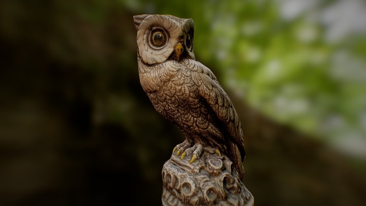 Sova_Owl 3D Model
