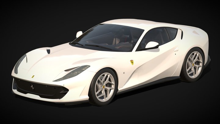 2017 Ferrari 812 Superfast – Modelo 3D gratuito STL