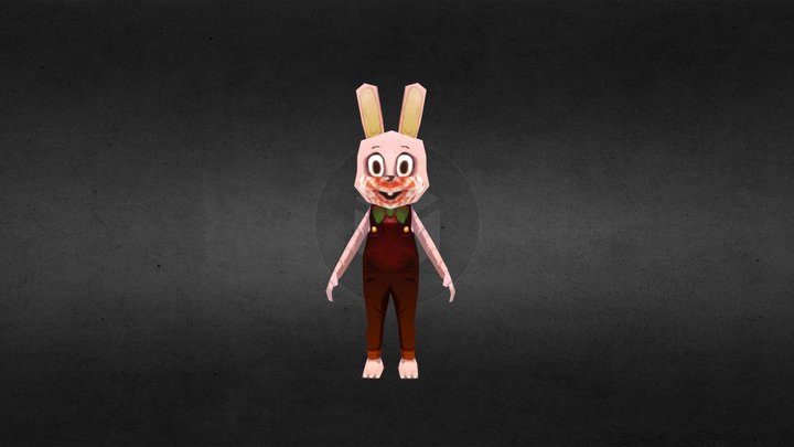 Robbie the Rabbit 3D Model