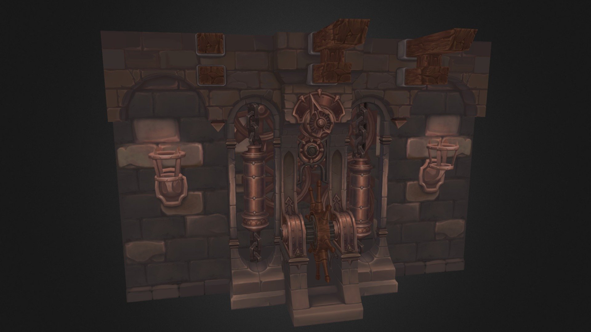 Gear Room - 3d Model By Dannypierce3d [1fbbnb4] - Sketchfab