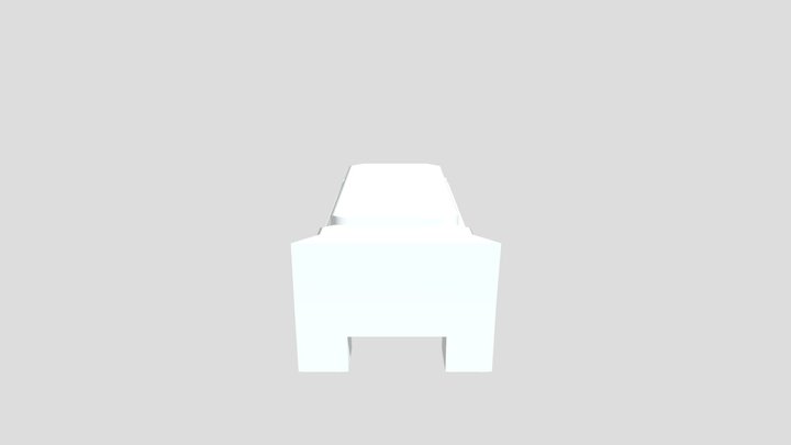 Bed simple 3D Model