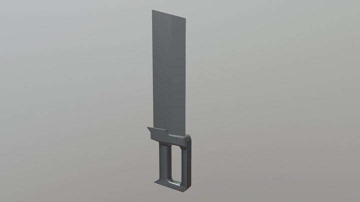 Broad Edge *Untextured* 3D Model