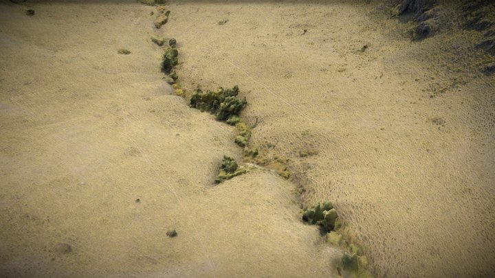 Valley, hill and grassland – Modello 3D gratuito STL