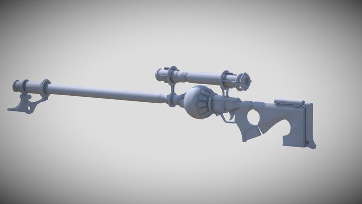 Blocking "Ninshura's Sniper - Anya" 3D Model