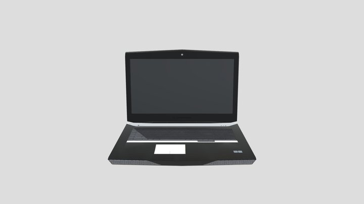 Alienware Laptop 3D Model