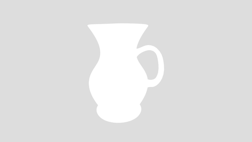 Hand Painted Mexican Jug