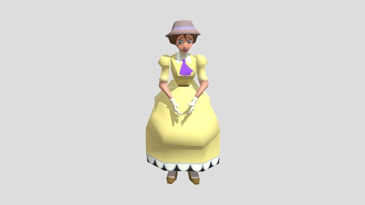 Jane Porter 3D Model