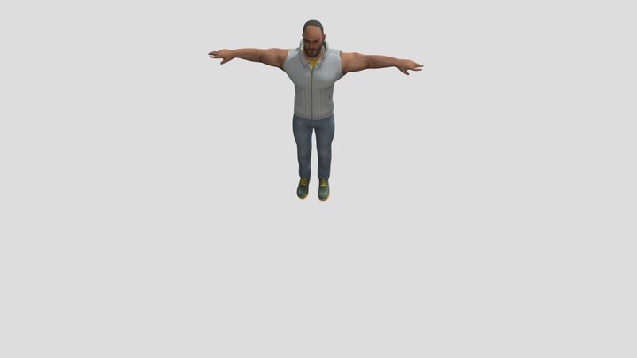 Franklin_hoodie__indian_bike_3d 3D Model