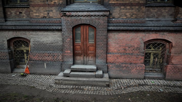 Wroclaw, Nadodrze, Mental hospital butts – Modello 3D gratuito STL