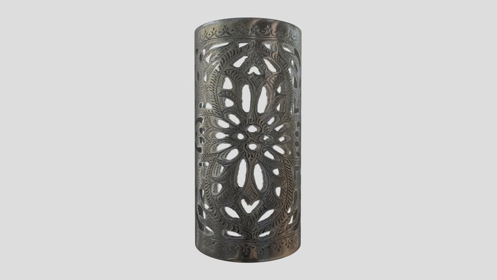 Moroccan Wall Sconce 3D Model