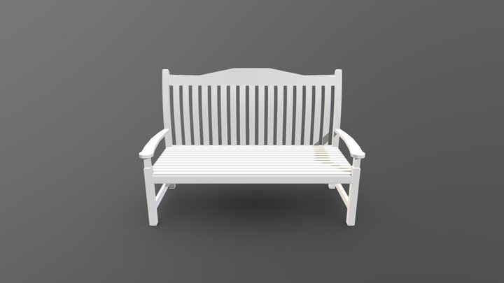 Bench 3D Model