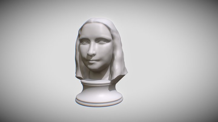 Mona_Lisa 3D Model
