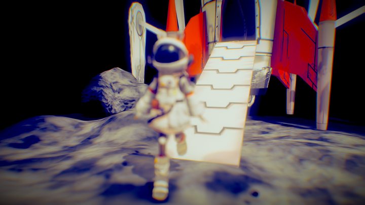 1111448011_蕭于雅_外星外太空歪行人 3D Model