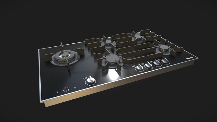 Cooktop 3D models - Sketchfab