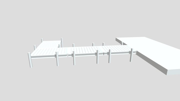 Dock Set 3D Model