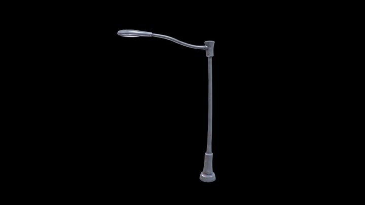 Stylized Street Light 3D Model