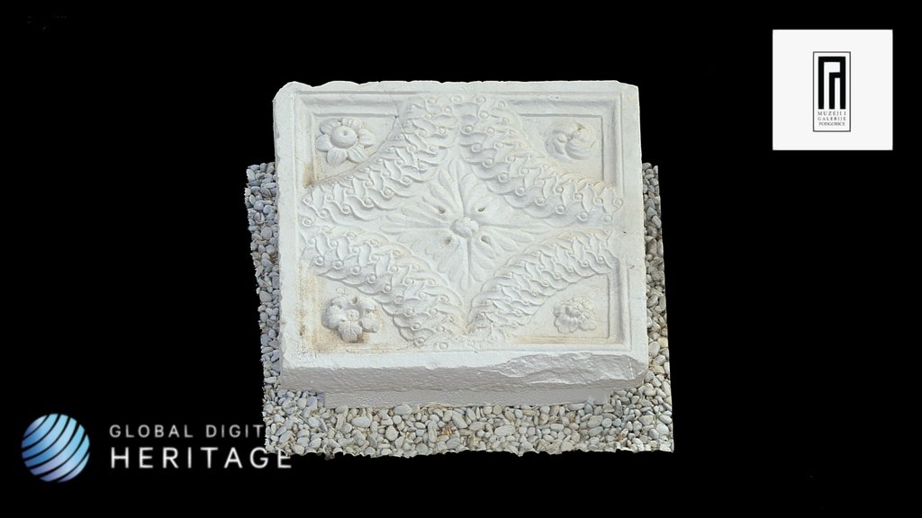 Decorated architectural element