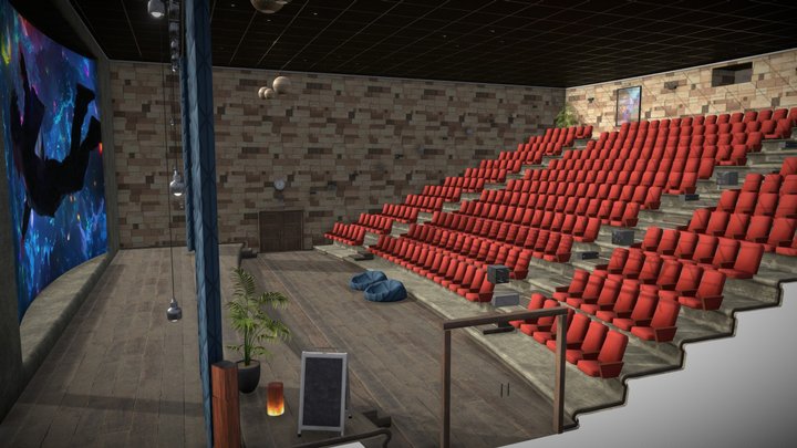 Cinema/Theater 3D Model