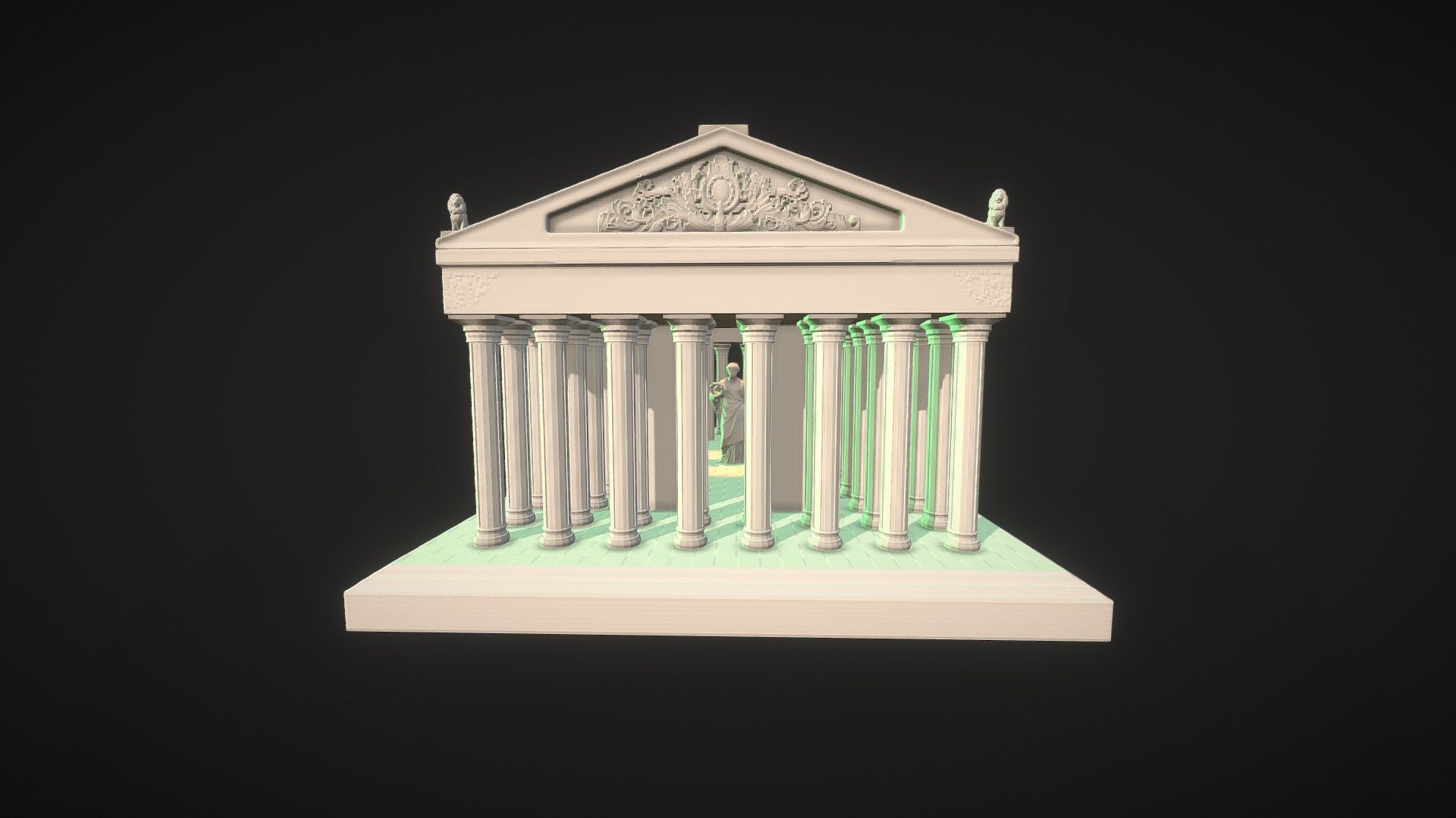 Temple of Artemis - Buy Royalty Free 3D model by RuslanOz (@KarinaOz ...