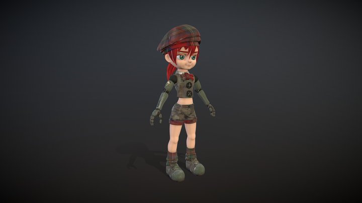 Shizuka 3D Model