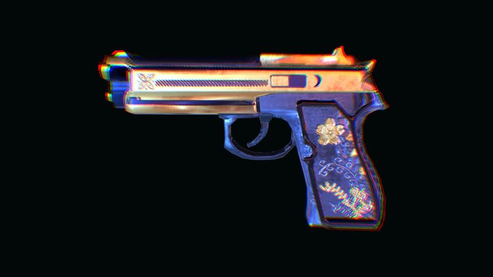 Gun 3D Model
