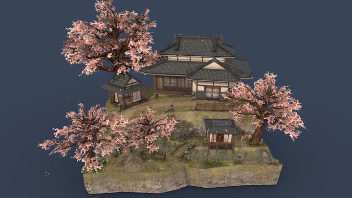 [DAE End Assignment] Grandma's House 3D Model