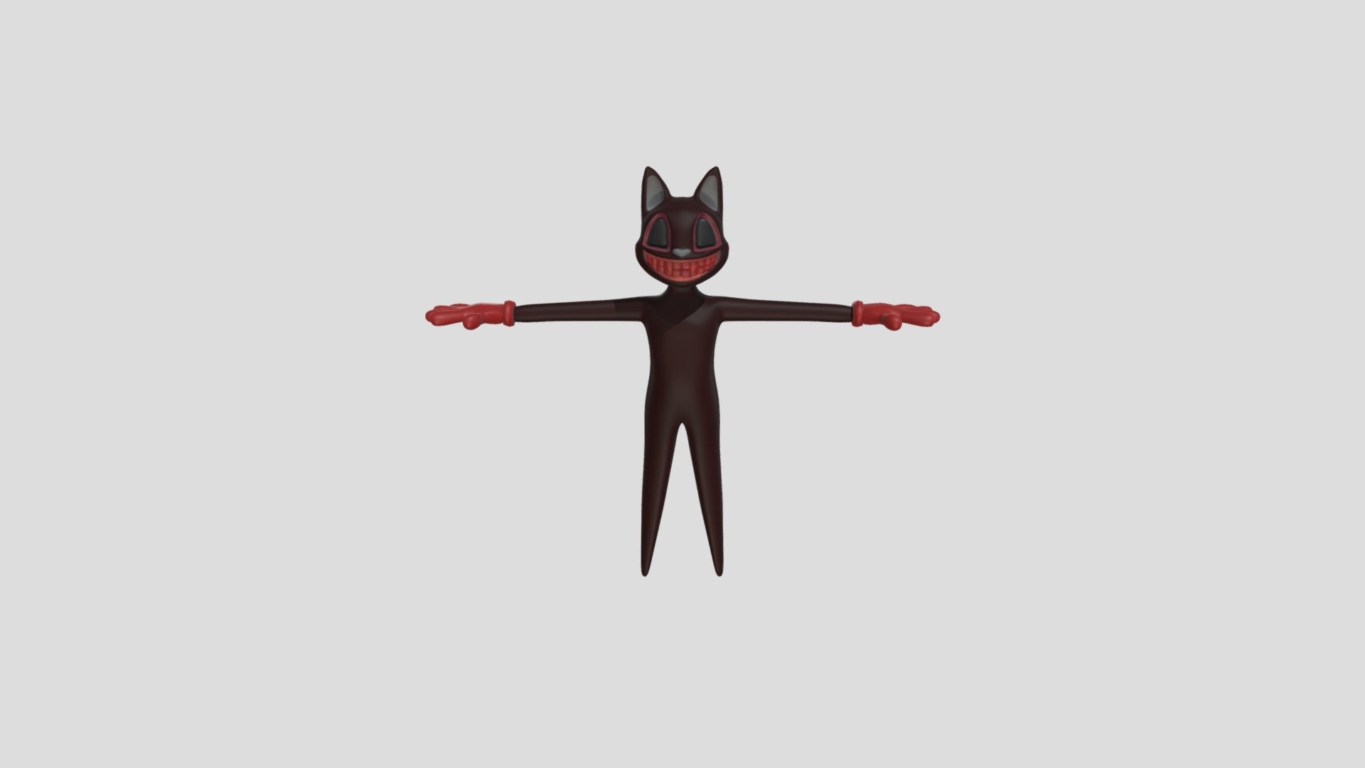 Cartoon Cat Bloody Model - Download Free 3D model by oor320093 [1fae814 ...