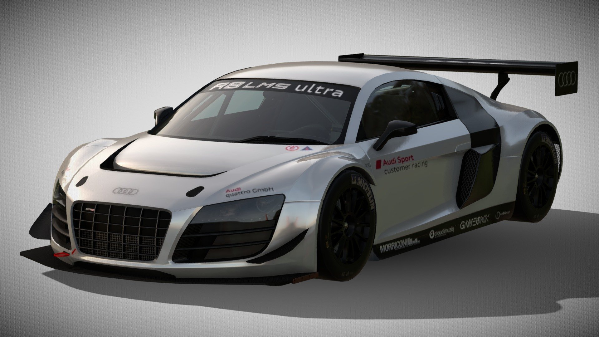 2012 Audi R8 LMS Ultra - Download Free 3D model by Ddiaz Design
