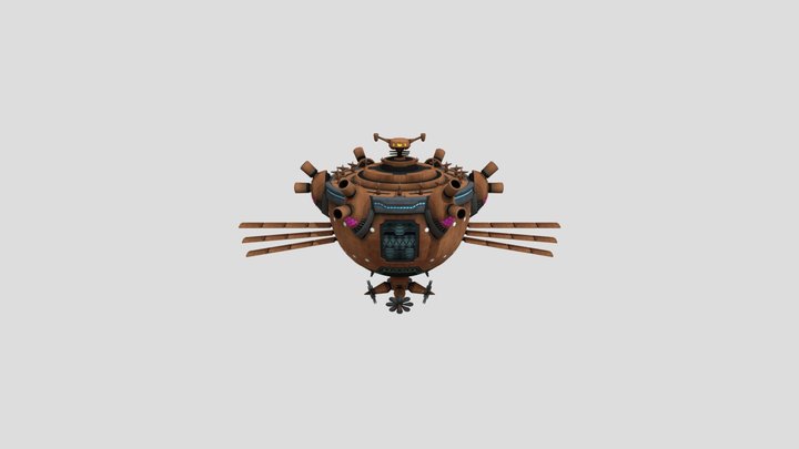 Sonic Unleashed Egg Cauldron 3D Model