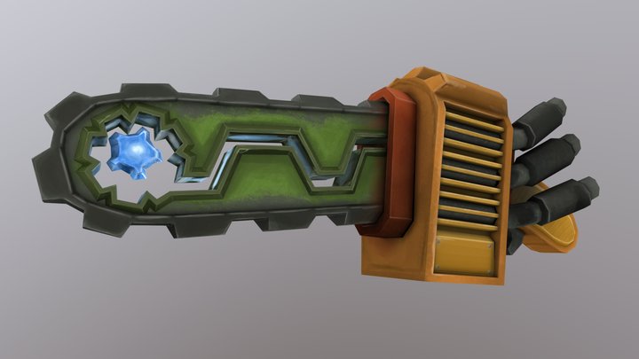 World of WeaponCraft, stihlizz's chainsaw 3D Model