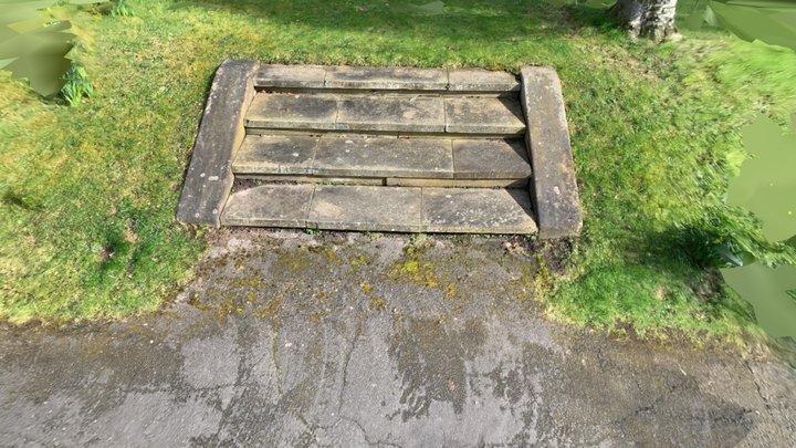 Steps - Raw Scan - RealityScan - Photogrammetry. 3D Model
