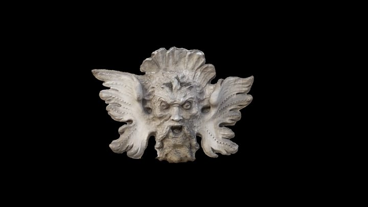 Mascaron_1_Douanes_Bordeaux 3D Model