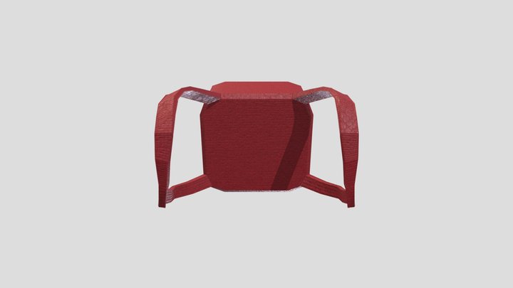 Peaky's Low-Poly Backpack 3D Model