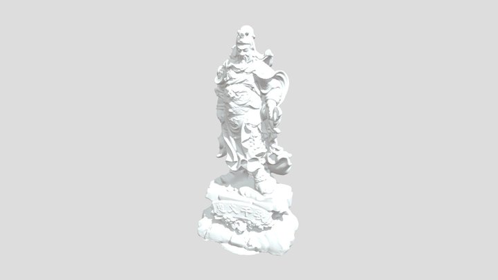 GuanYu by 3DMakerPro Whale 3D Model
