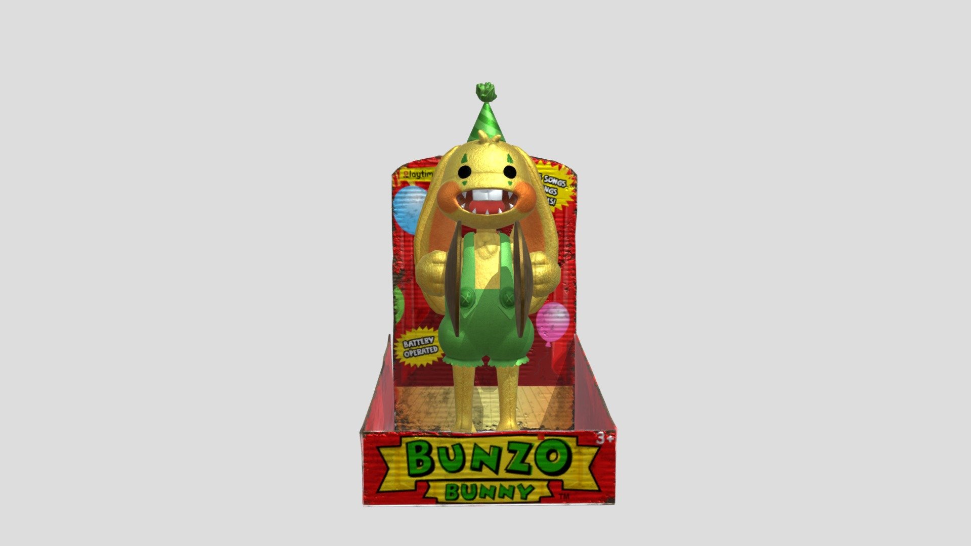 Poppy Playtime Bunzo Bunny Trophy - Download Free 3D model by Lorem_bloxYT  (@cassiadmoraes22) [17c6fee]