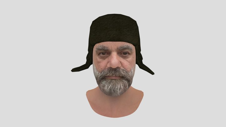 Mahmud Baba's Head - Fəqan Məmmədov 3D Model