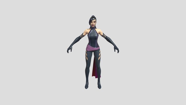 Psylocke -fortnite 3D Model