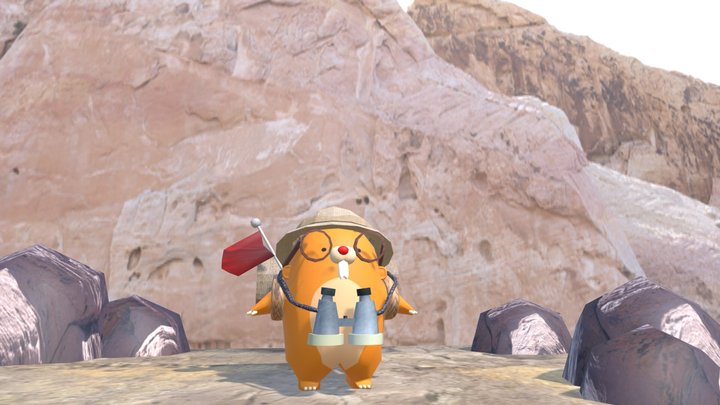 Marmot 3D Model