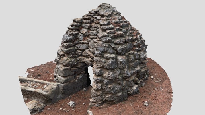 Stone Hut 3D Model