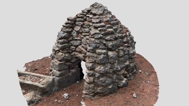 Stone Hut 3D Model