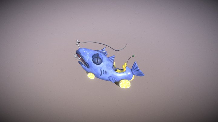 fish car 3D Model