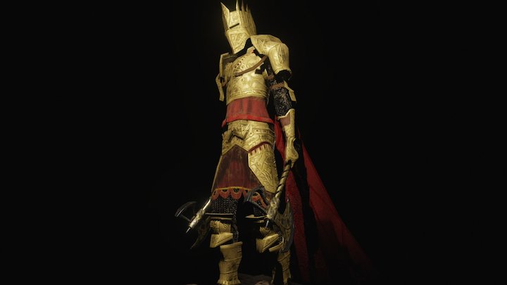 Fancy Knight 3D Model
