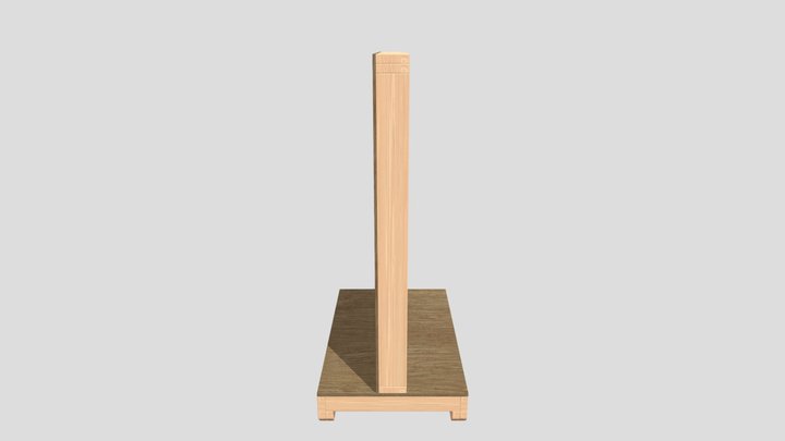 Materials and cutting layout sketchfab 3D Model
