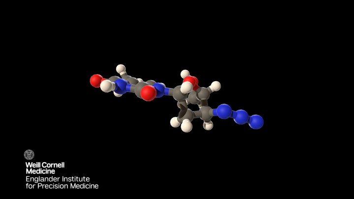Small Molecule | Zidovudine | PubChem CID 35370 3D Model
