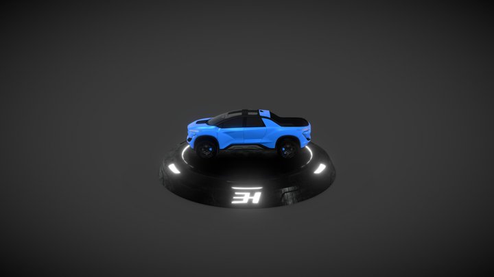EH_Truck_NEW 3D Model