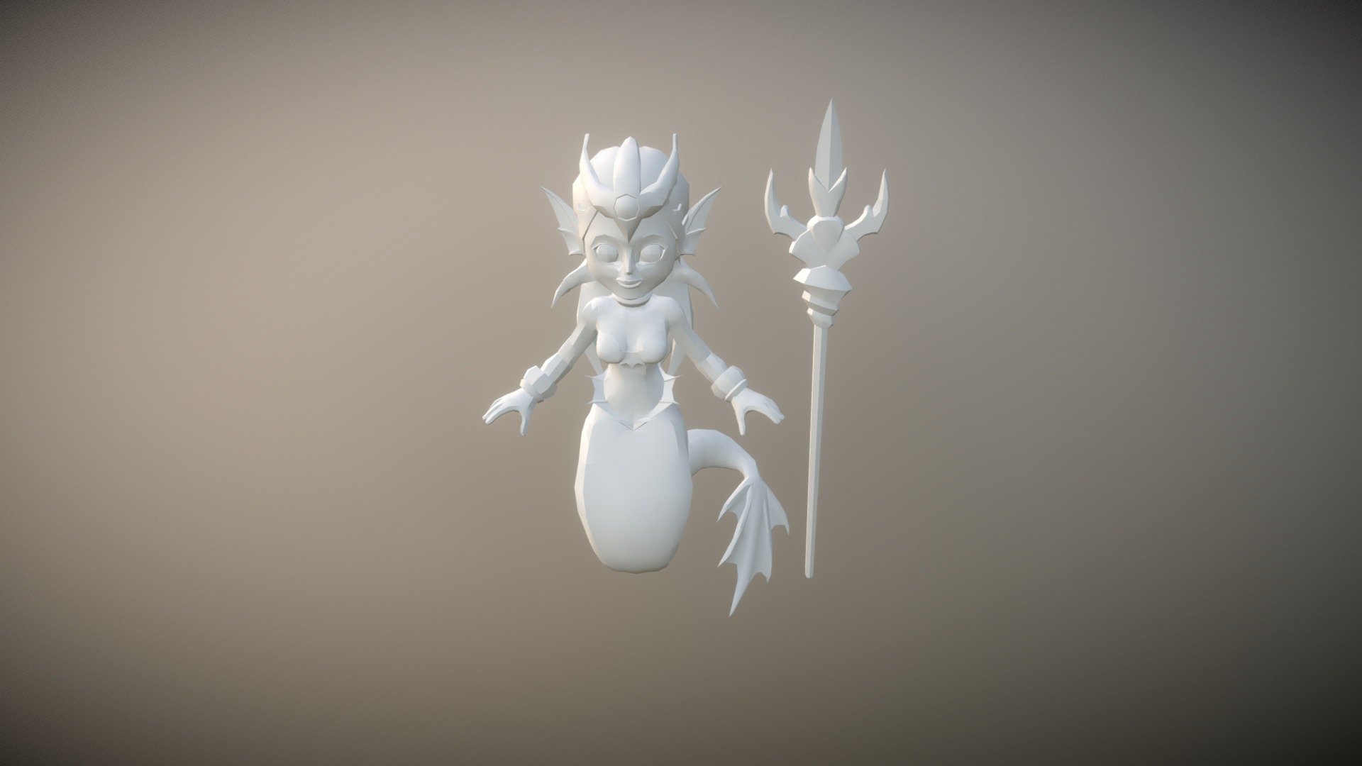 Undine1 - 3D model by Vladiviriy [1fb7da1] - Sketchfab