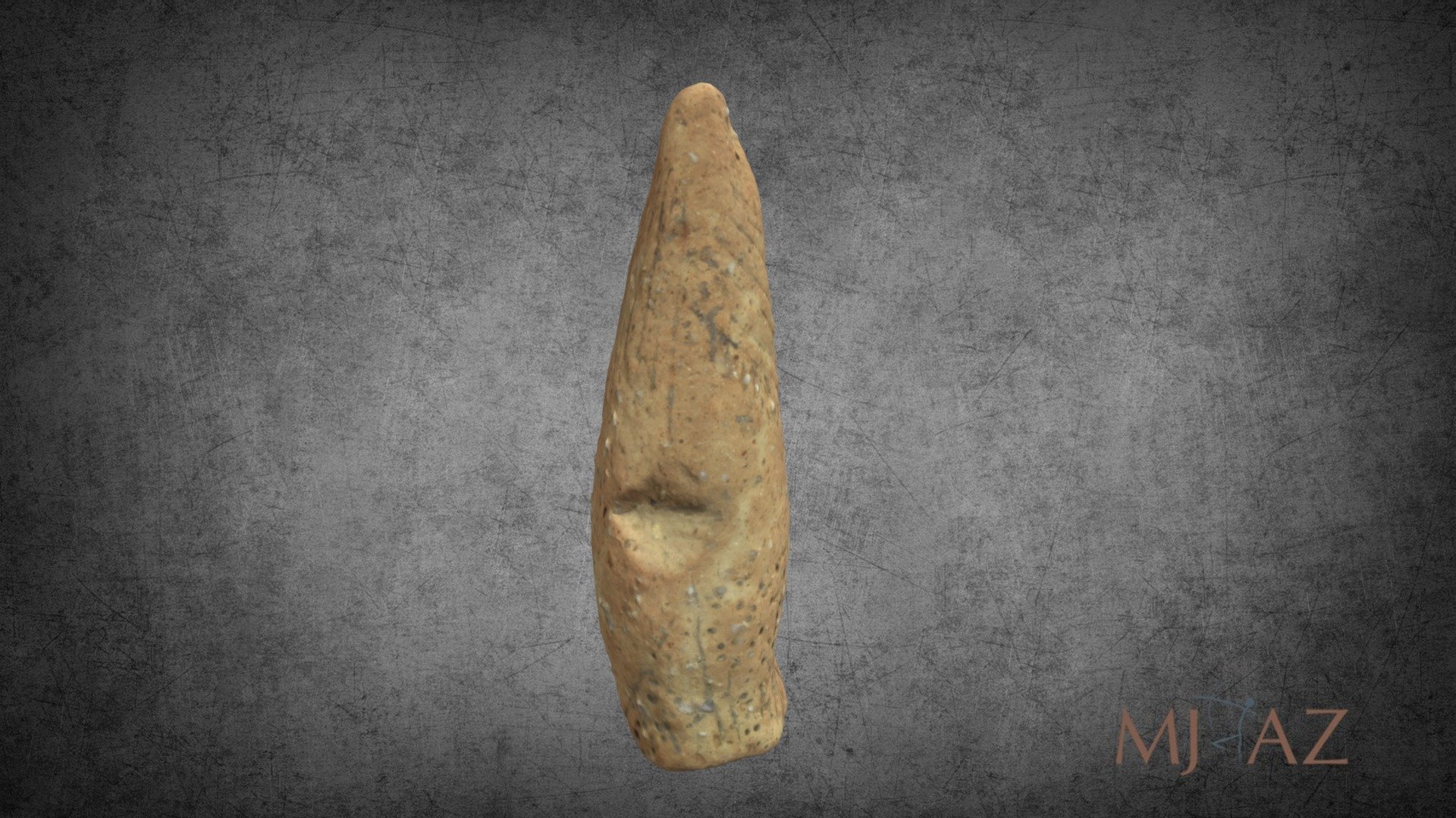 Statuetă antropomorfă — Sketchfab embed 3D viewer