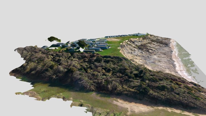 Barton Coastal Erosion (2023) 3D Model