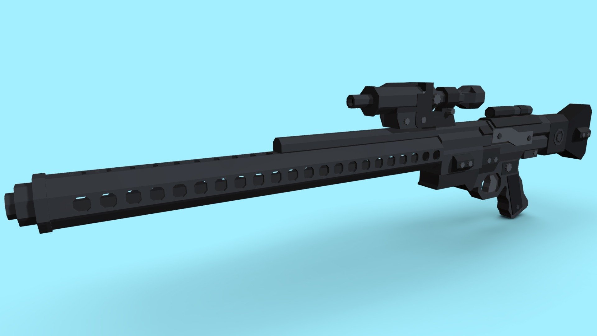 DLT-20A Blaster Rifle - Minecraft