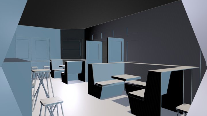 Previs Veov Drive - Int. Bar 3D Model